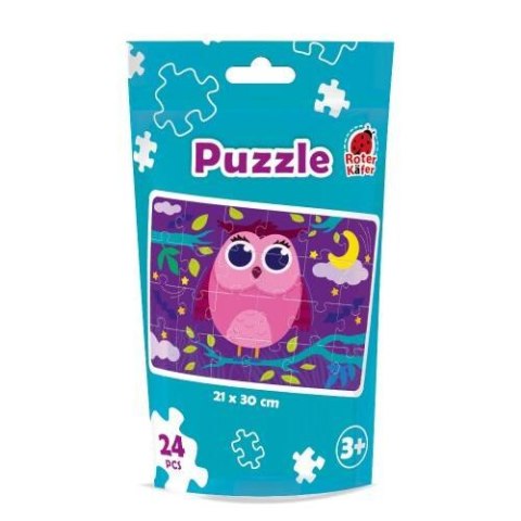 PUZZLE W OPAKOWANIU TYPU STAND-UP UROCZA SÓWKA UKŁADANKA ROTER KAFER Roter Kafer PUZZLE W OPAKOWANIU TYPU STAND-UP UROCZA SÓWKA UKŁADANKA ROTER KAFER Roter Kafer