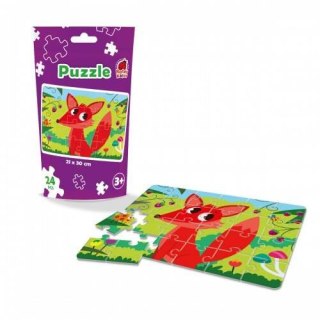 PUZZLE W OPAKOWANIU TYPU STAND-UP UROCZY LISEK UKŁADANKA ROTER KAFER Roter Kafer