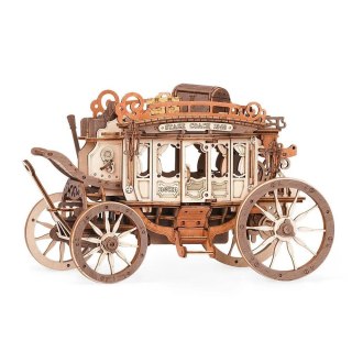 ROBOTIME Drewniane Puzzle Model 3D - Pozytywka Dyliżans Bryczka Robotime