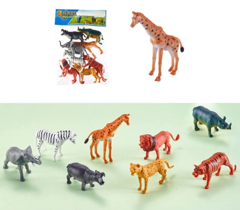 ZWIERZĘTA ZOO 8 SZTUK TRIFOX ZWIERZĘTA ZOO 8 SZTUK TRIFOX