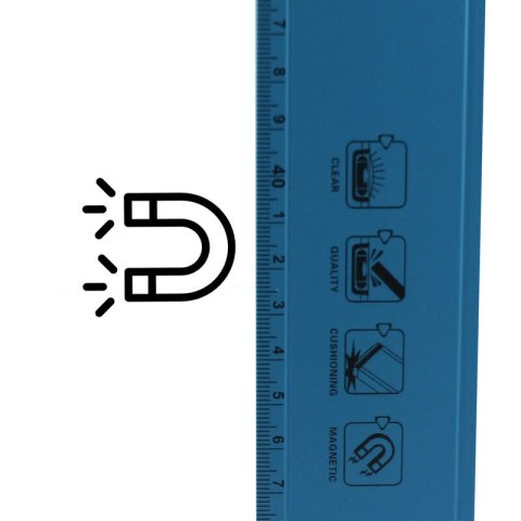 POZIOMICA Z MAGNESEM 60CM BITUXX POZIOMICA Z MAGNESEM 60CM BITUXX