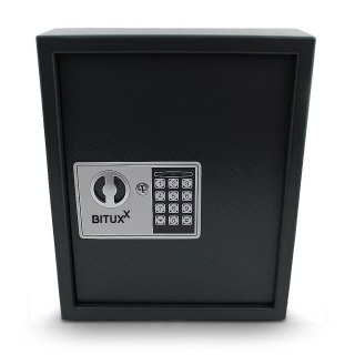 SEJF NA KLUCZE Z ZAMKIEM ELEKTRONICZNYM CZARNY BITUXX