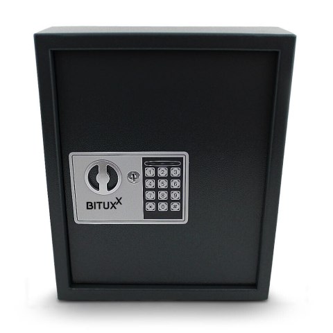 SEJF NA KLUCZE Z ZAMKIEM ELEKTRONICZNYM CZARNY BITUXX SEJF NA KLUCZE Z ZAMKIEM ELEKTRONICZNYM CZARNY BITUXX