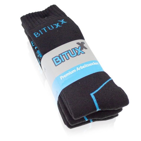 SKARPETY ROBOCZE SPORTOWE DŁUGIE ROZM. 39-50 CZARNE 12 PAR BITUXX SKARPETY ROBOCZE SPORTOWE DŁUGIE ROZM. 39-50 CZARNE 12 PAR BITUXX