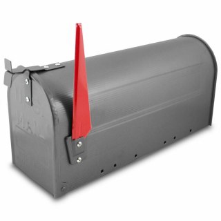 SKRZYNKA NA LISTY USA MAIL GRAFITOWA Z UCHWYTEM EU-TRADE