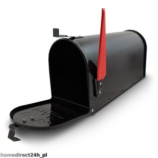 SKRZYNKA NA LISTY AMERYKAŃSKA USA MAIL (CZARNY) EU-TRADE
