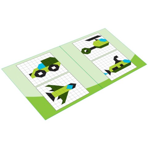 MOZAIKA DLA DZIECI 59 KLOCKÓW + AKCESORIA Import ProNice