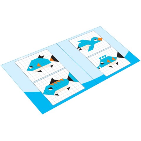 MOZAIKA DLA DZIECI 59 KLOCKÓW + AKCESORIA Import ProNice