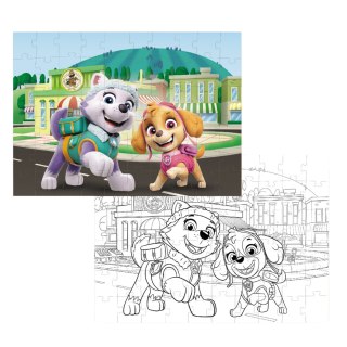 PUZZLE 2w1 PSI PATROL 60 ELEMENTÓW KOLOROWANKA I UKŁADANKA W JEDNYM DODO