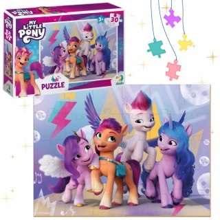 PUZZLE "MY LITTLE PONY" 30 ELEMENTÓW KOLOROWEJ UKŁADANKI DLA NAJMŁODSZYCH DODO