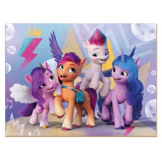 PUZZLE "MY LITTLE PONY" 30 ELEMENTÓW KOLOROWEJ UKŁADANKI DLA NAJMŁODSZYCH DODO