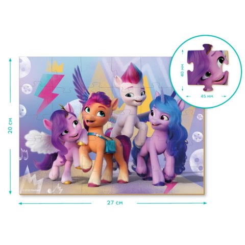PUZZLE "MY LITTLE PONY" 30 ELEMENTÓW KOLOROWEJ UKŁADANKI DLA NAJMŁODSZYCH DODO PUZZLE "MY LITTLE PONY" 30 ELEMENTÓW KOLOROWEJ UKŁADANKI DLA NAJMŁODSZYCH DODO