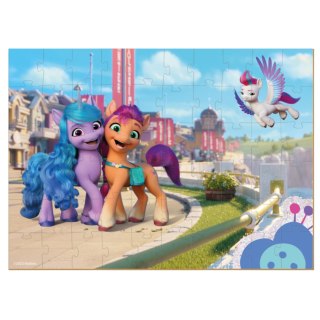 PUZZLE MY LITTLE PONY 60 ELEMENTÓW DO UŁOŻENIA KOLOROWY UROCZY OBRAZEK DODO