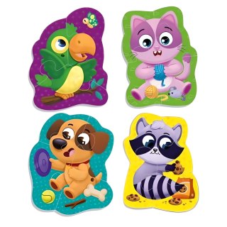 RK6010-05 Piankowe puzzle \"Zwierzeta domowe\" Roter Kafer