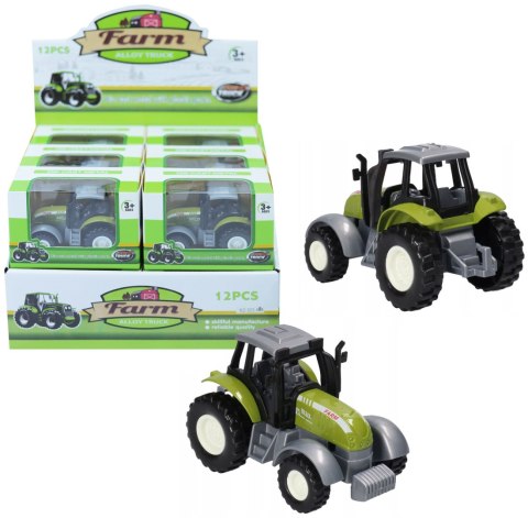 TRAKTOR METALOWY Z NAPĘDEM PULL BACK TRIFOX