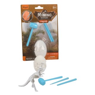WYKOPALISKA PALEONTOLOG JAJKO DINOZAUR 1szt TRIFOX