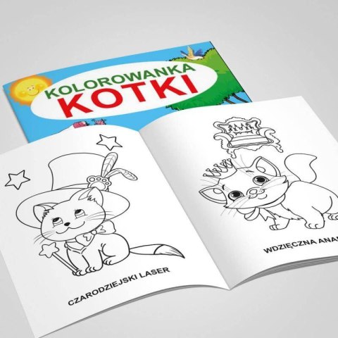 Kolorowanka Kotki Wydawnictwo Martel Kolorowanka Kotki Wydawnictwo Martel