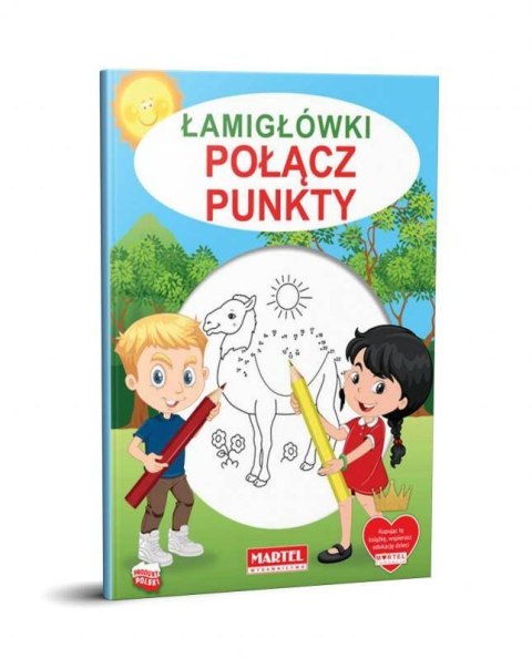 Kolorowanka Łamigłówki - Połącz Punkty Wydawnictwo Martel Kolorowanka Łamigłówki - Połącz Punkty Wydawnictwo Martel