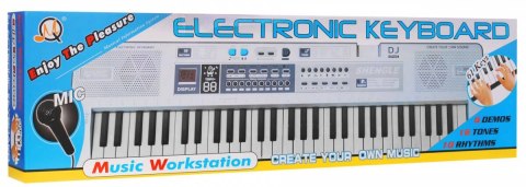 Biały Keyboard dla dzieci 5+ Mikrofon + Nagrywanie + Głośniki Stereo - model nr 008 Biały Keyboard dla dzieci 5+ Mikrofon + Nagrywanie + Głośniki Stereo - model nr 008