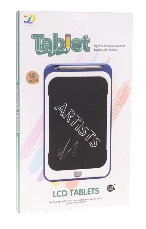 Podręczny Tablet 10' do Rysowania dla dzieci 3+ Czerwony + Rysik + Kolorowe rysunki Podręczny Tablet 10' do Rysowania dla dzieci 3+ Czerwony + Rysik + Kolorowe rysunki