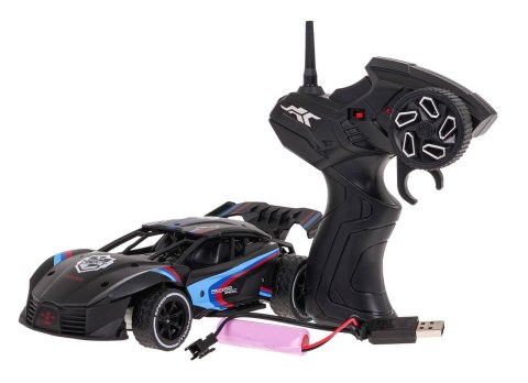 Autko Metalowe Speed 1:20 R/C Czarne Autko Metalowe Speed 1:20 R/C Czarne