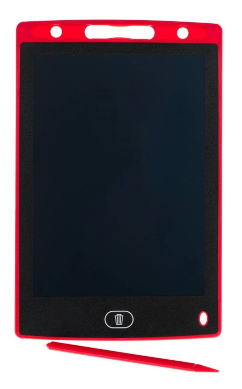 Tablet 8,5' do rysowania i pisania dla dzieci 3+ Czerwony + Rysik + Ekran LCD + Zaczep na smycz Tablet 8,5' do rysowania i pisania dla dzieci 3+ Czerwony + Rysik + Ekran LCD + Zaczep na smycz