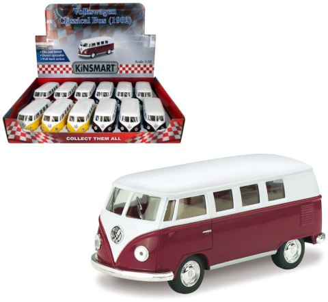 1962 VOLKSWAGEN CLASSICAL BUS 1:32 Marka niezdefiniowana 1962 VOLKSWAGEN CLASSICAL BUS 1:32 Marka niezdefiniowana