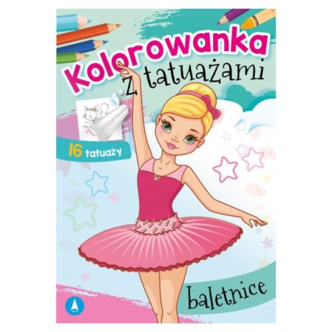 KOLOROWANKA Z TATUAŻAMI. BALETNICE KOLOROWANKA Z TATUAŻAMI. BALETNICE