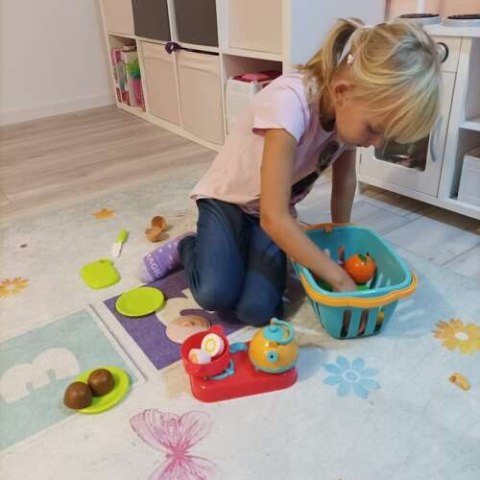 Warzywa i owoce do krojenia z koszyczkiem 22877 Kruzzel Warzywa i owoce do krojenia z koszyczkiem 22877 Kruzzel