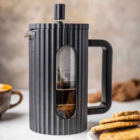 ZAPARZACZ TŁOKOWY DO KAWY/HERBATY 600ml KLAUSBERG KB-7746 CZARNY KLAUSBERG