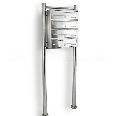 SKRZYNKA POCZTOWA LOKATORSKA 4 METALLIC STAL NIERDZEWNA BITUXX SKRZYNKA POCZTOWA LOKATORSKA 4 METALLIC STAL NIERDZEWNA BITUXX