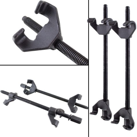 ŚCIĄGACZE DO SPRĘŻYN 2 SZT 370MM BITUXX ŚCIĄGACZE DO SPRĘŻYN 2 SZT 370MM BITUXX