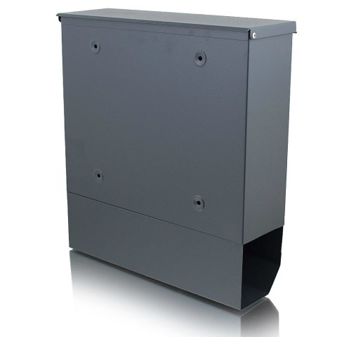 SKRZYNKA POCZTOWA NA LISTY Z GAZETNIKIEM ZE STALI INOX BITUXX SKRZYNKA POCZTOWA NA LISTY Z GAZETNIKIEM ZE STALI INOX BITUXX