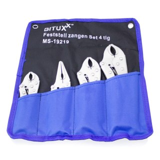 SZCZYPCE ZACISKOWE REGULOWANE 4 SZTUKI BITUXX