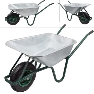 TACZKA OGRODOWA/BUDOWLANA MOCNA 100L 250KG! EU-TRADE