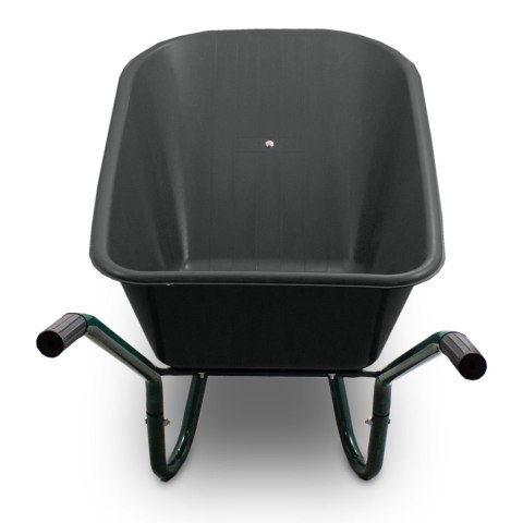 TACZKA OGRODOWA 100L 250KG MISA PVC ZIELONE KOŁO PU BITUXX