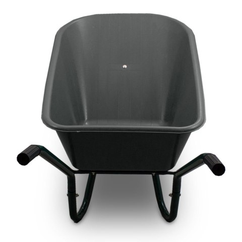 TACZKA OGRODOWA 100L 250KG MISA PVC ŻÓŁTE KOŁO PU BITUXX