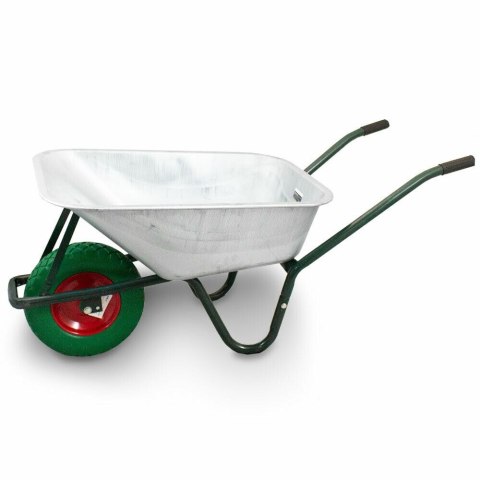 TACZKA OGRODOWA Z ZIELONYM KOŁEM PU DO 250KG 100L BITUXX®