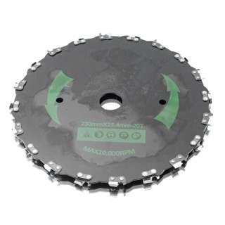 TARCZA TNĄCA ŁAŃCUCHOWA DO KOSY SPALINOWEJ 230MM BITUXX
