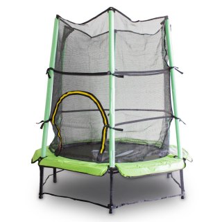 TRAMPOLINA DLA DZIECI 140CM JASNOZIELONA BITUXX