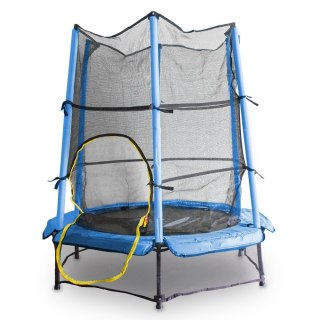 TRAMPOLINA DLA DZIECI 140CM JASNOZIELONA BITUXX