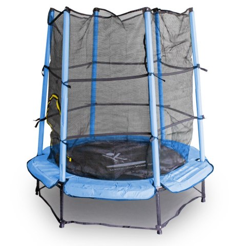 TRAMPOLINA DLA DZIECI 140CM JASNOZIELONA BITUXX