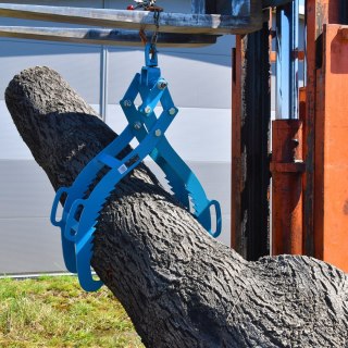 CHWYTAK LEŚNY CHWYTAK DO DREWNA O ZAŁADUNKU 720 MM 1500 KG Bituxx