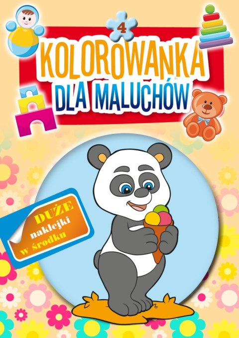 KOLOROWANKA DLA MALUCHÓW 4 KOLOROWANKA DLA MALUCHÓW 4