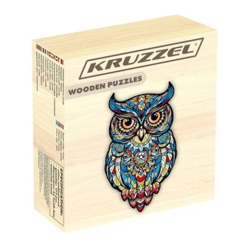 Układanka drewniana- puzzle Kruzzel 24551 Kruzzel