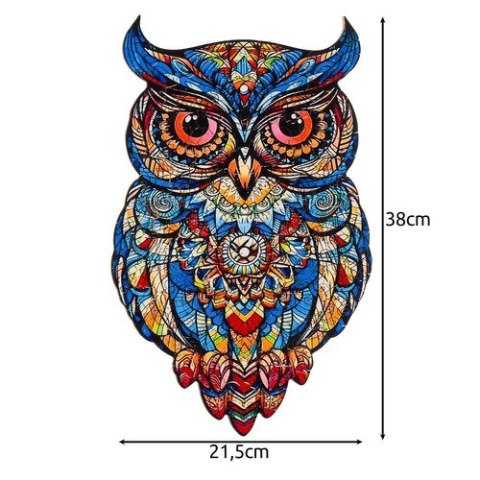 Układanka drewniana- puzzle Kruzzel 24551 Kruzzel