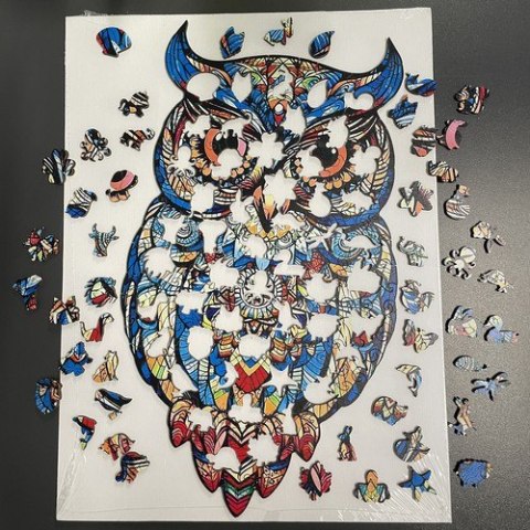 Układanka drewniana- puzzle Kruzzel 24551 Kruzzel