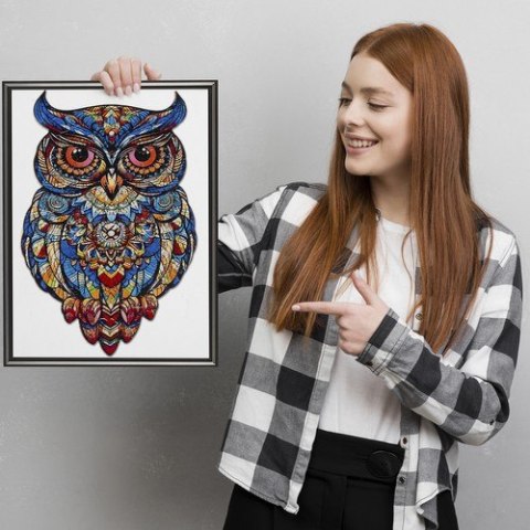 Układanka drewniana- puzzle Kruzzel 24551 Kruzzel