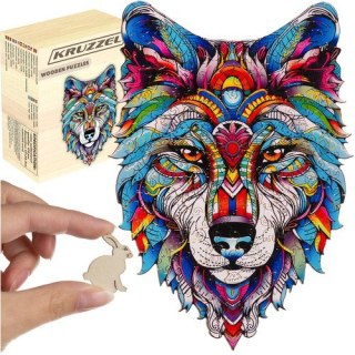 Układanka drewniana- puzzle Kruzzel 24552 Kruzzel