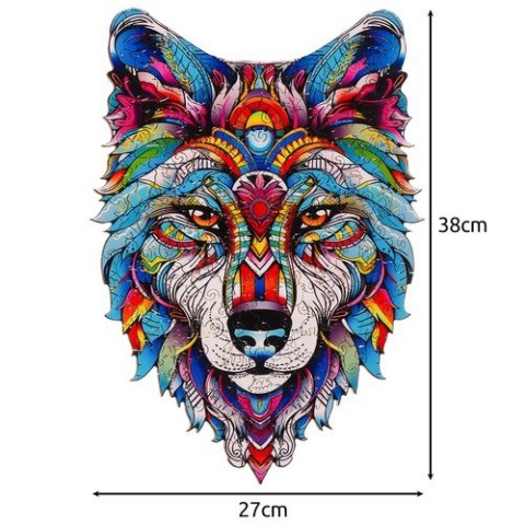 Układanka drewniana- puzzle Kruzzel 24552 Kruzzel